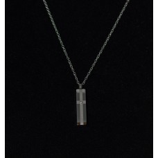 Kegyeleti ékszer kapszula modern kereszttel