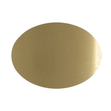 Fejfatábla eloxált alumínium ovális 20cm×15cm