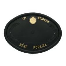 Fejfatábla műanyag ovális polgári