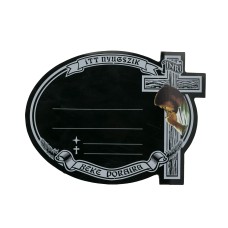 Fejfatábla Jézusos