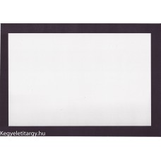 Gyászjelentés a/4 gyászkeretes nyomtatható ofszet papírból