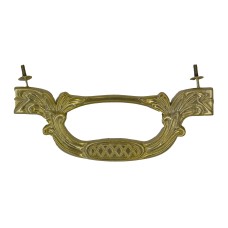 Koporsó fogantyú virágos fémgőzölt arany