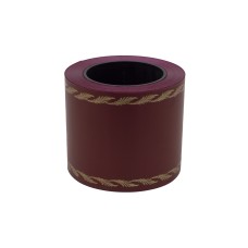 Koszorúszalag 10cm széles bordó