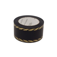 Koszorúszalag 6cm széles fekete