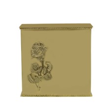 Urna fém iker "réz" rózsa mintával Urna fém iker "réz" rózsa mintával