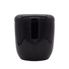 Urna kerámia mázas fekete Urna kerámia mázas fekete