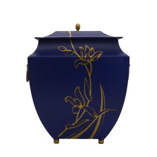 Urna kompozit kék orchidea Urna kompozit kék orchidea