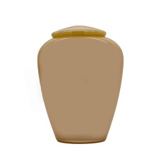 Exkluzív üvegopál urna champagne