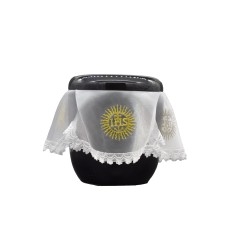 Urnaterítő IHS mintával