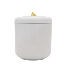 Zsolnay urna "láng" fehér